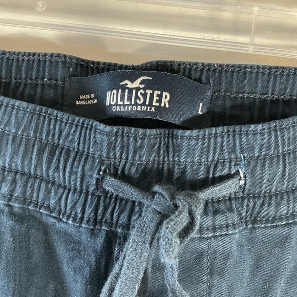 Hollister Dark Blue Cargo Pants for Men A0381 - Picture 3 of 5